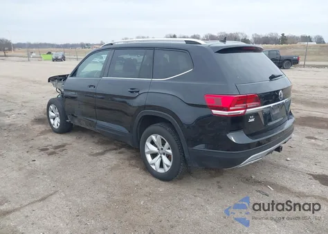 2019 Volkswagen Atlas 3.6L V6 Se from USA, damaged, VIN 1V2LR2CA3KC553020